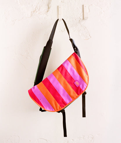 | Colour: Pink Orange/Red Stripes