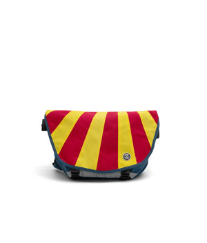 Barney Rustle Blanket - Red/Yellow Stripe